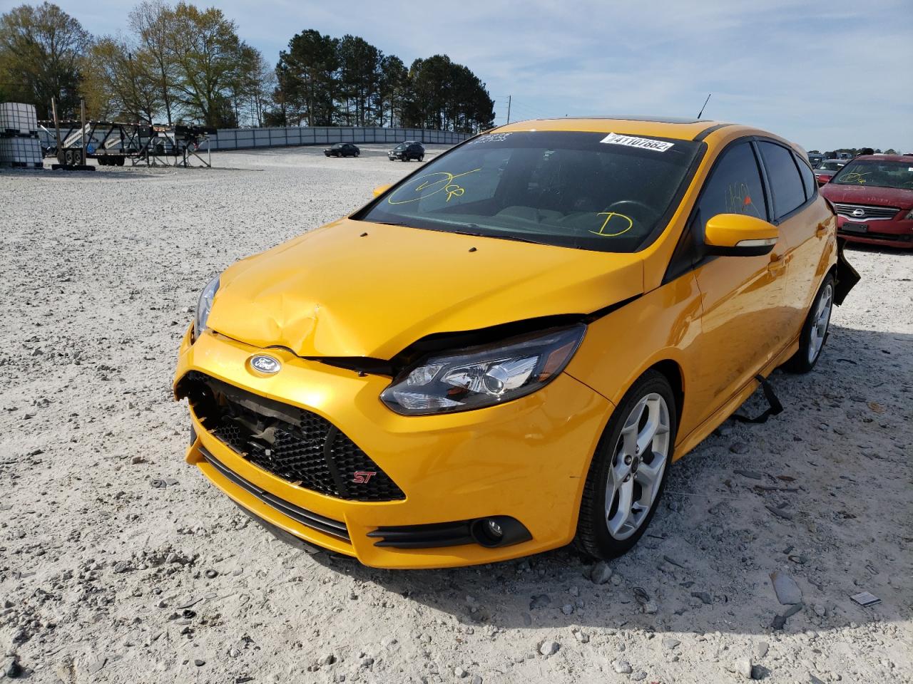 Photo 2 from auction – 2013 FORD FOCUS ST with VIN 1FADP3L93DL206738