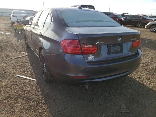 Photo 3 from auction – 2015 BMW 320 I XDRI with VIN WBA3C3C56FK200601