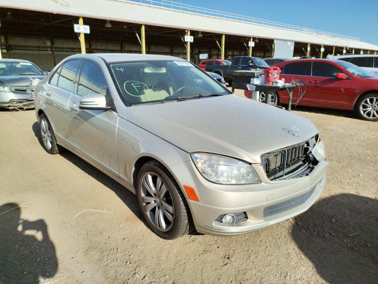 MERCEDES-BENZ C 300 2011 with VIN WDDGF5EB0BA501154 - Photo from auction