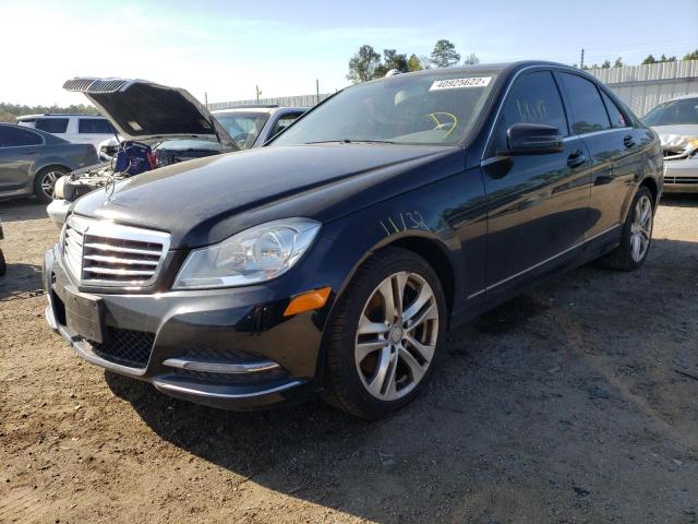 Photo 2 from auction – 2013 MERCEDES-BENZ C with VIN WDDGF8AB3DR258130