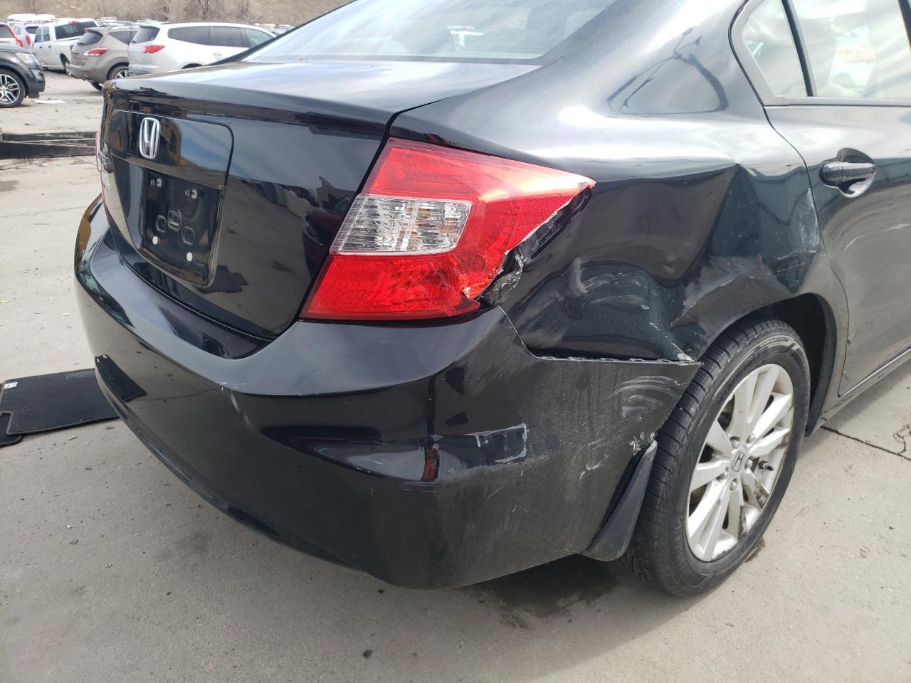Photo 9 from auction – 2012 HONDA CIVIC EXL with VIN 19XFB2F93CE028361