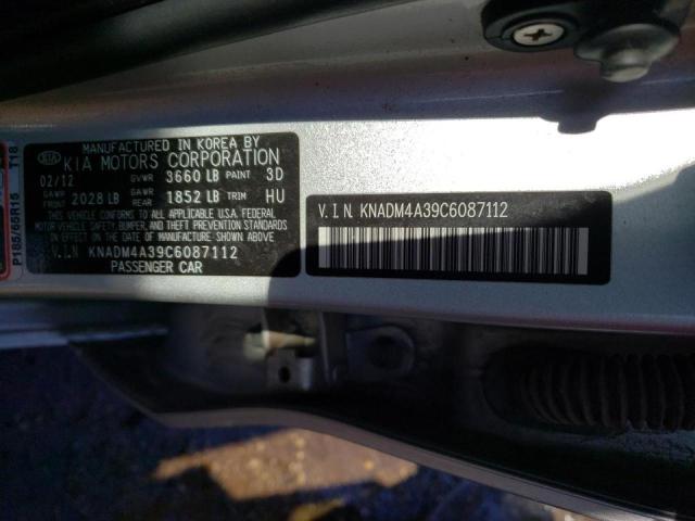 Photo 10 from auction – 2012 KIA RIO LX with VIN KNADM4A39C6087112