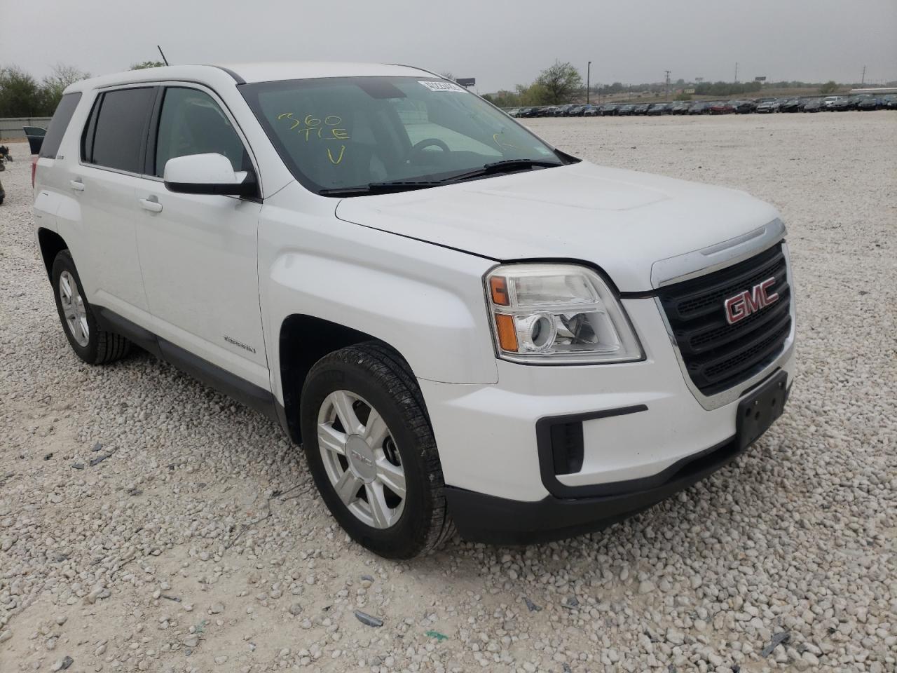 GMC TERRAIN SL 2016 with VIN 2GKALMEK3G6136951 - Photo from auction