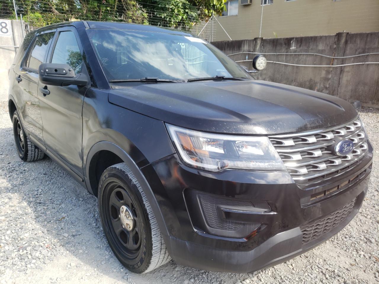 FORD EXPLORER P 2016 with VIN 1FM5K8AR5GGB89107 - Photo from auction