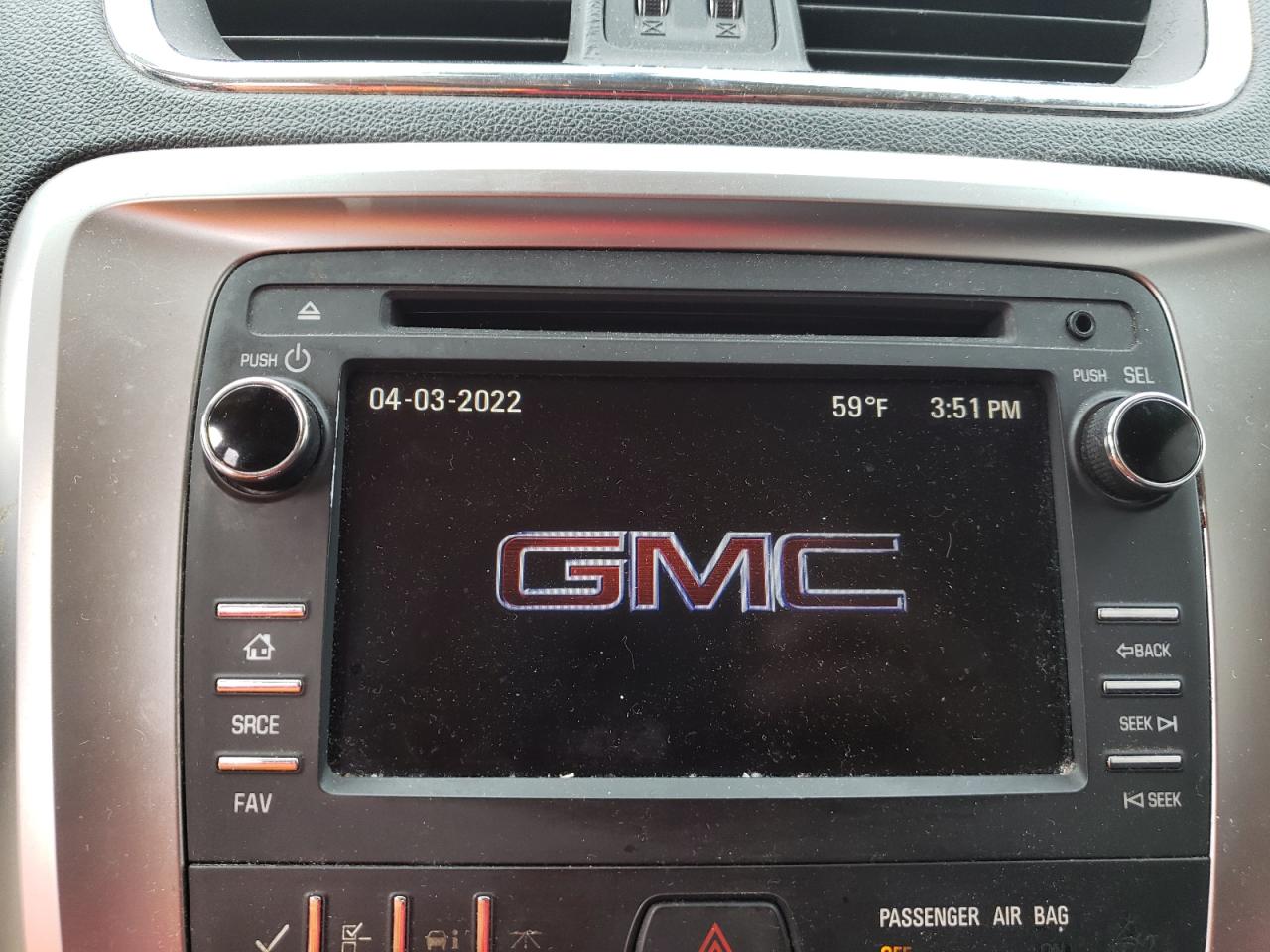 Photo 9 from auction – 2016 GMC ACADIA SLE with VIN 1GKKRNED1GJ208775