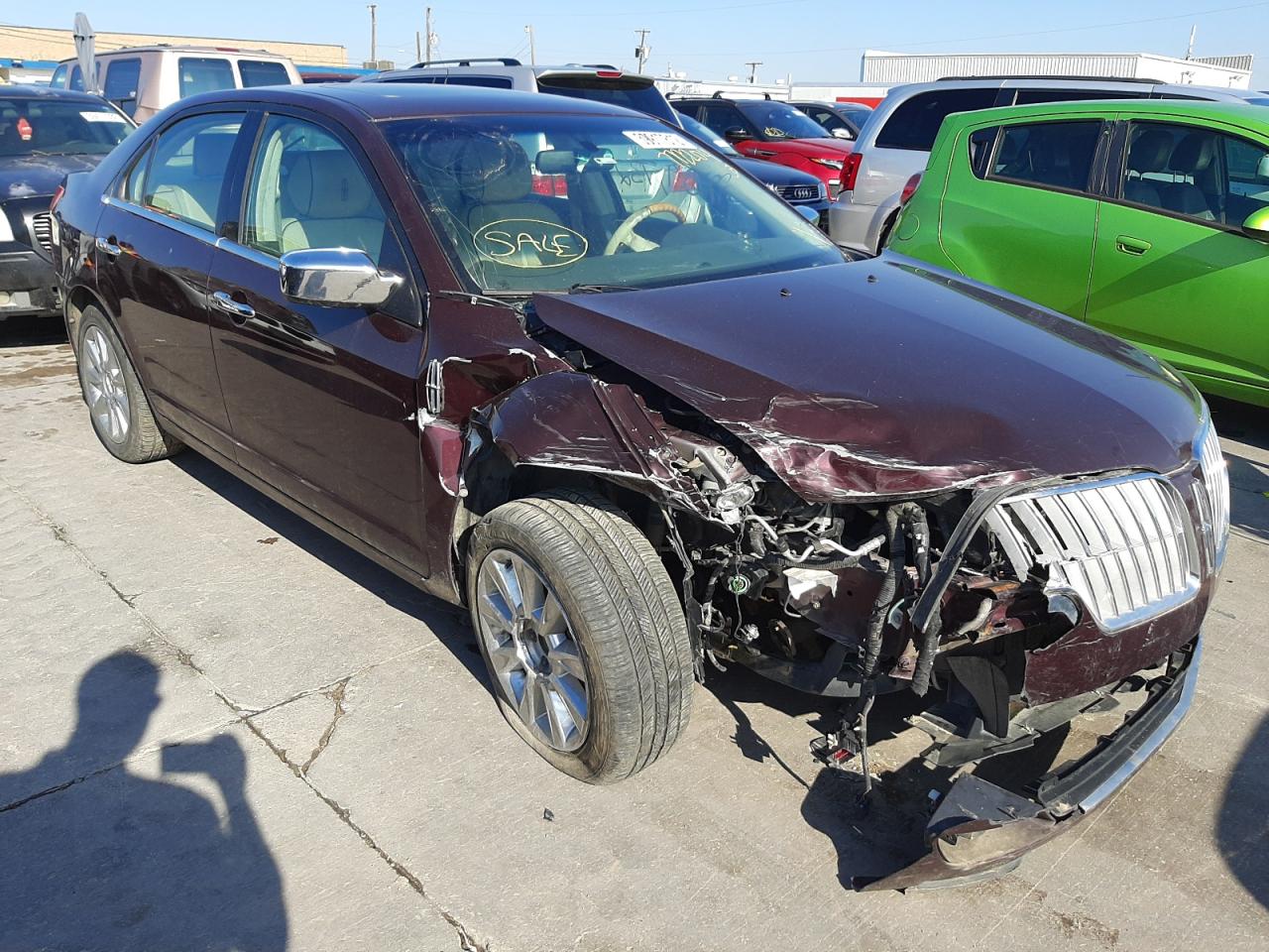 LINCOLN MKZ 2011 with VIN 3LNHL2GCXBR772204 - Photo from auction