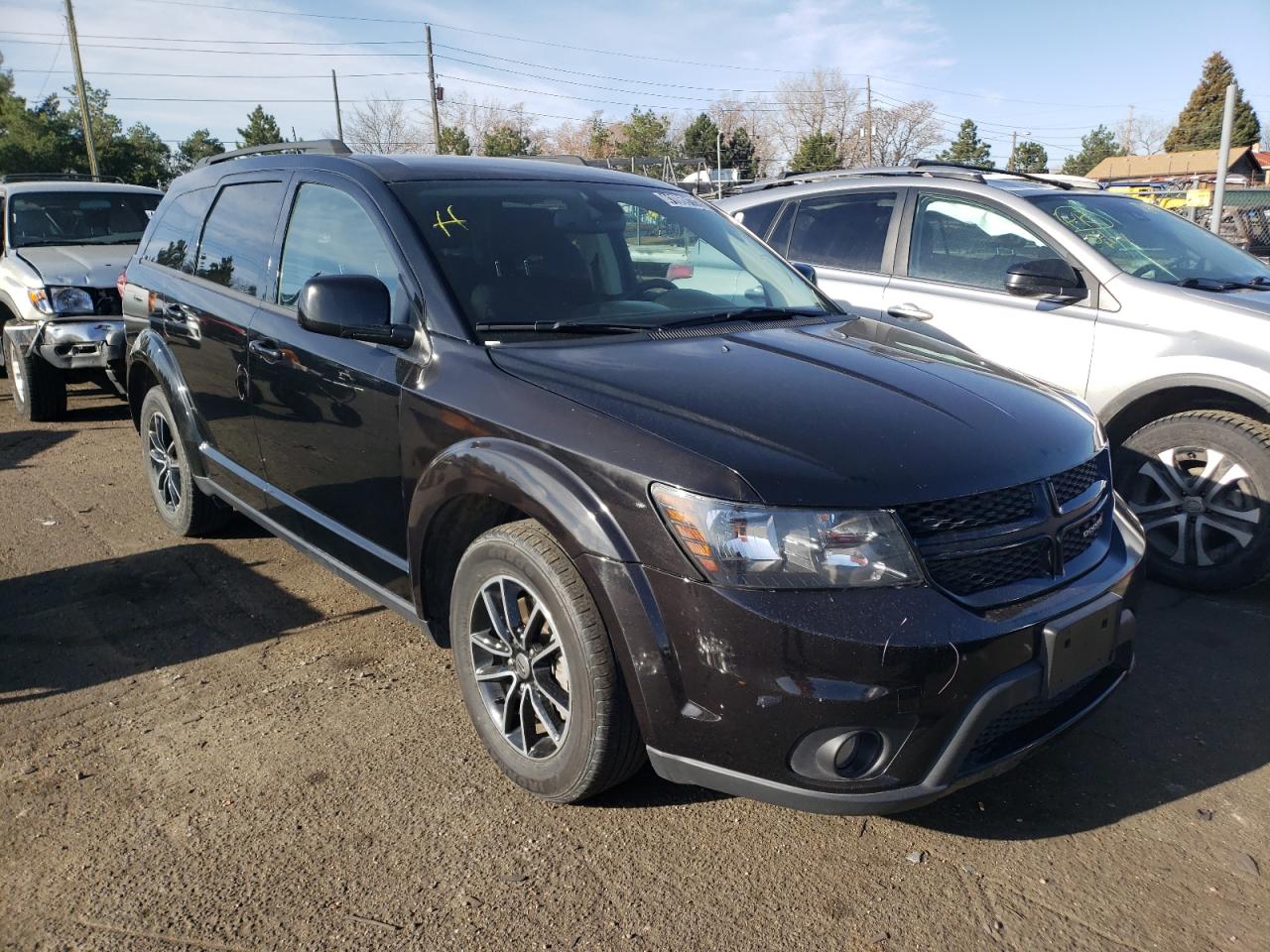 DODGE JOURNEY SX 2018 with VIN 3C4PDCBG7JT522773 - Photo from auction