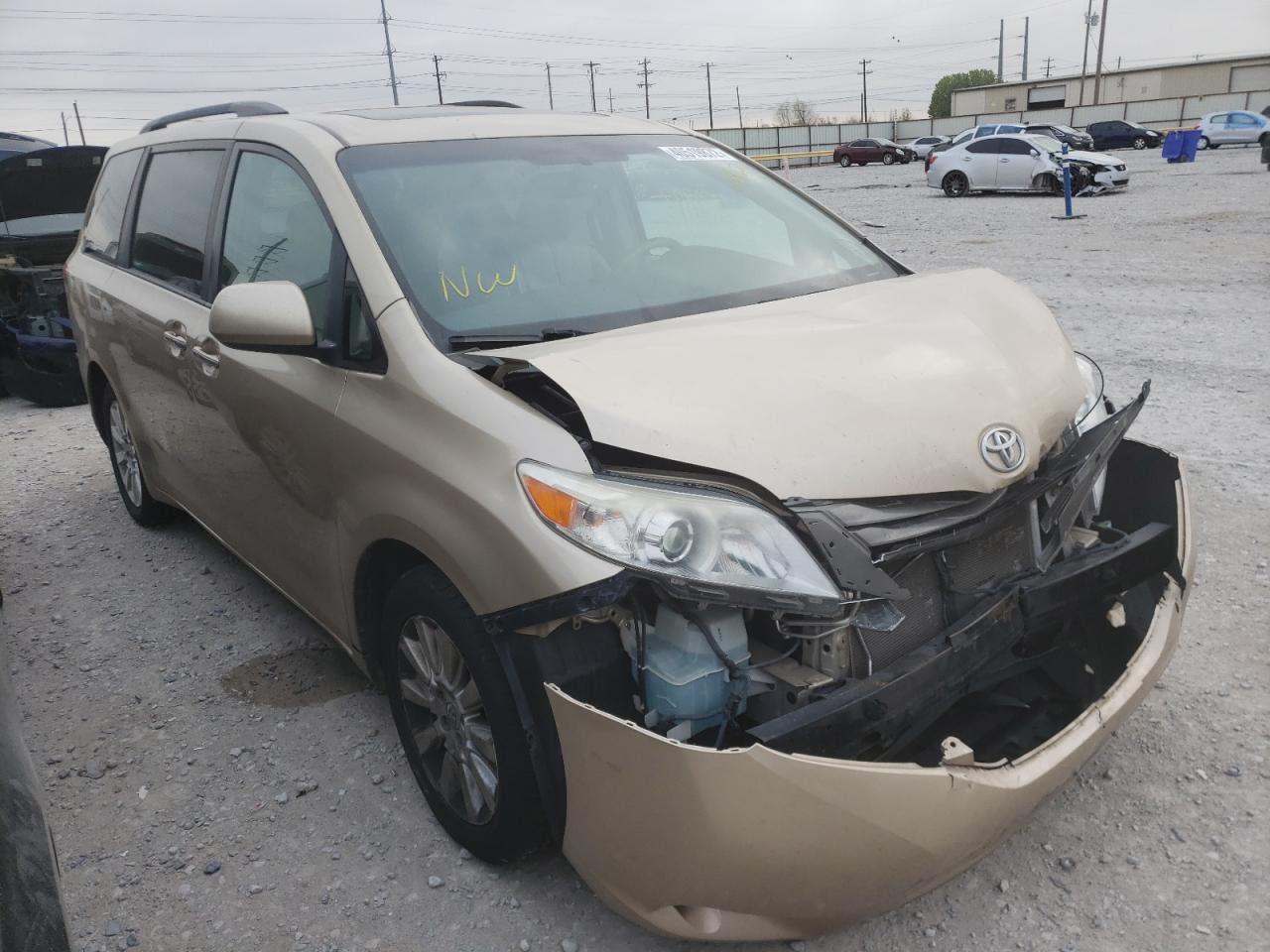 Photo 1 from auction – 2011 TOYOTA SIENNA XLE with VIN 5TDDK3DC0BS019827