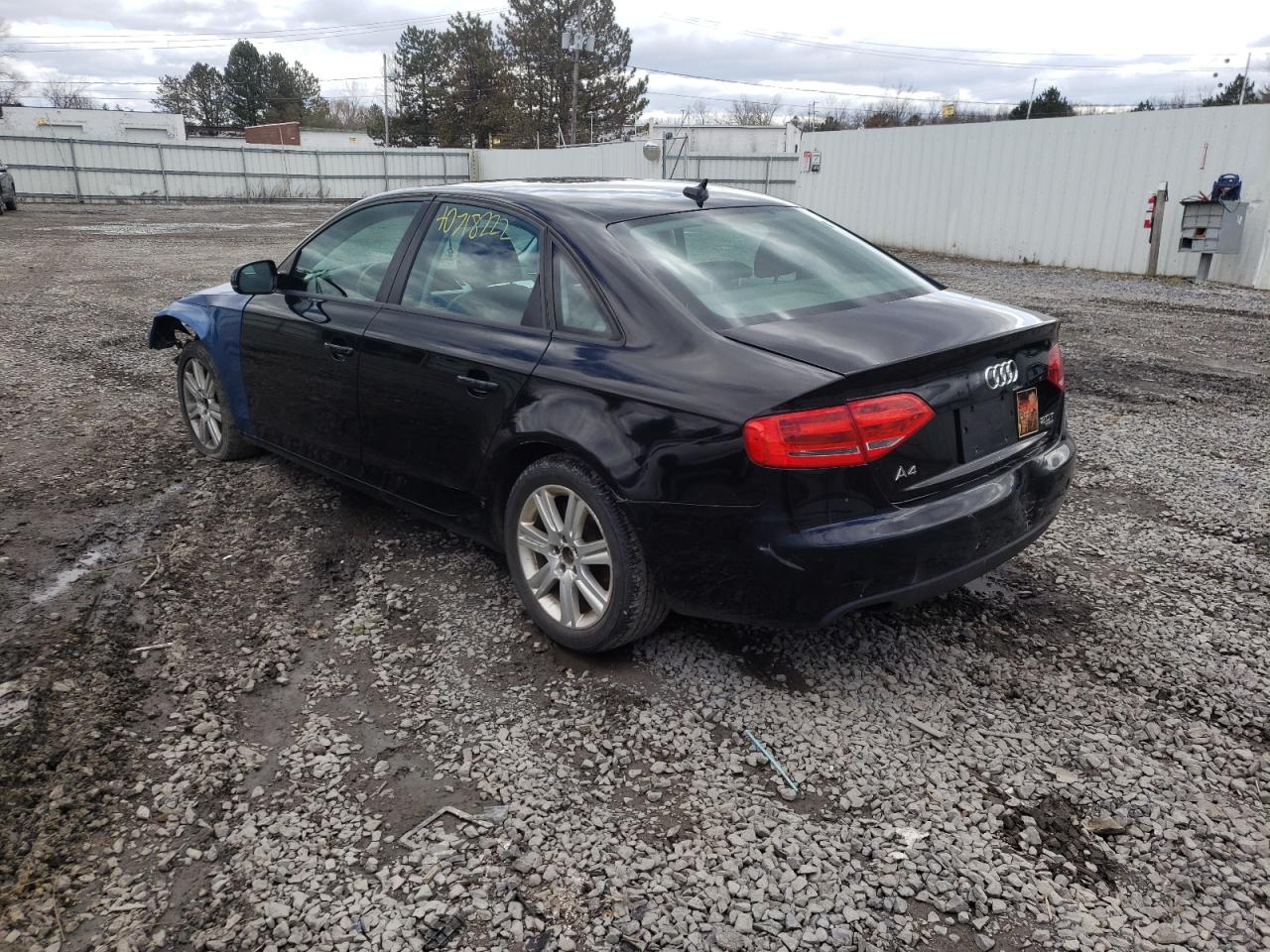 Photo 3 from auction – 2011 AUDI A4 PREMIUM with VIN WAUBFAFL2BN020347