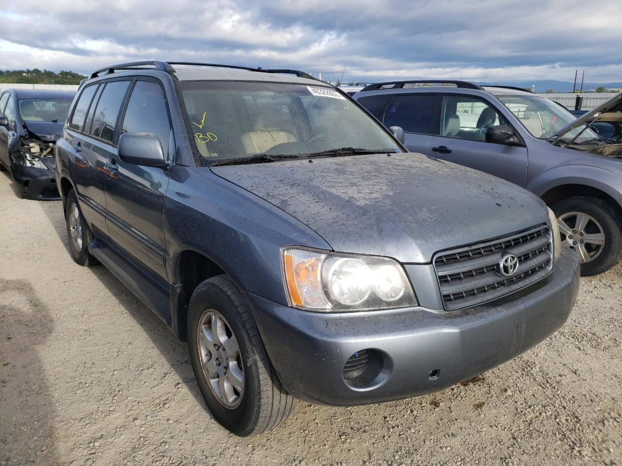 TOYOTA HIGHLANDER 2003 with VIN JTEGF21A330090552 - Photo from auction
