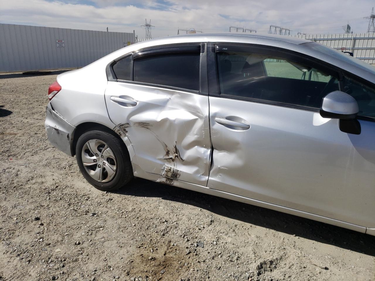 Photo 9 from auction – 2013 HONDA CIVIC LX with VIN 19XFB2F59DE293476