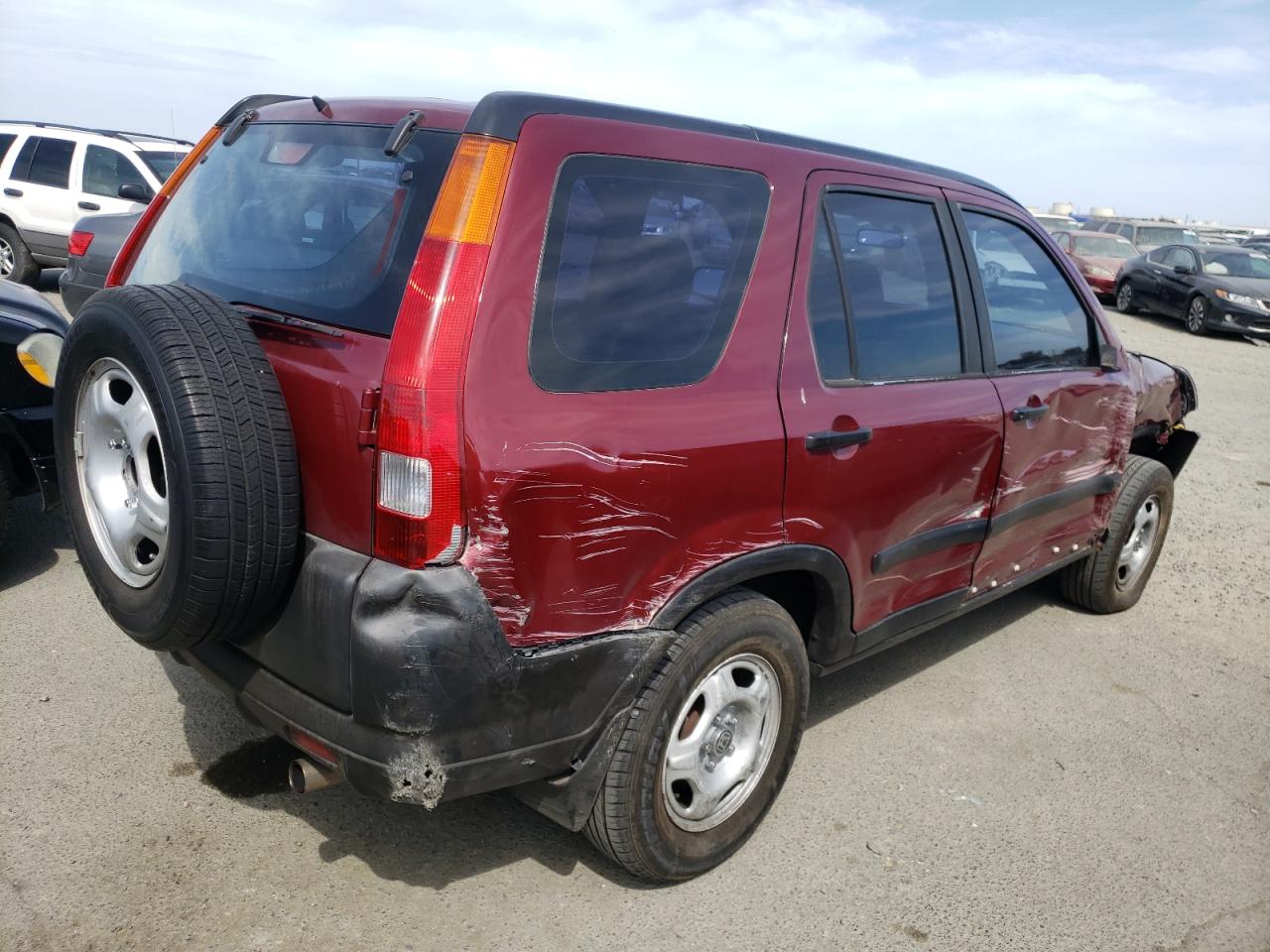 Photo 4 from auction – 2004 HONDA CR-V LX with VIN JHLRD68484C002219