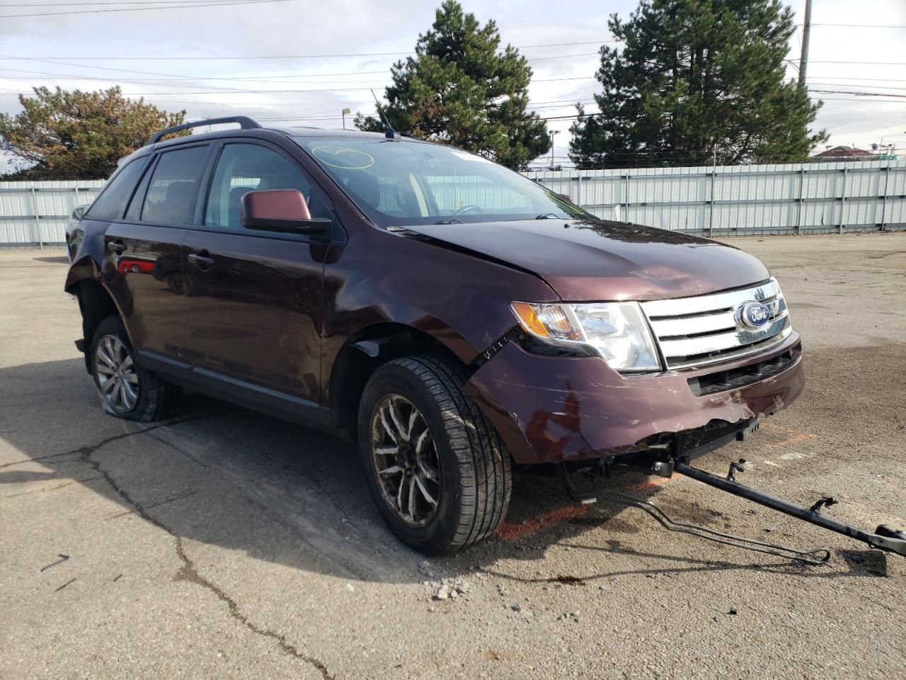 FORD EDGE SEL 2010 with VIN 2FMDK3JC1ABB73026 - Photo from auction