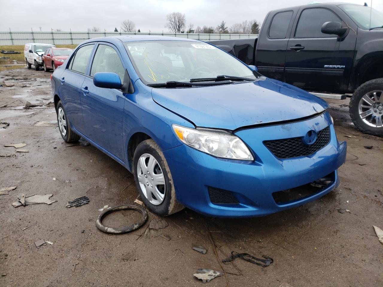TOYOTA COROLLA BA 2010 with VIN 1NXBU4EE0AZ177596 - Photo from auction