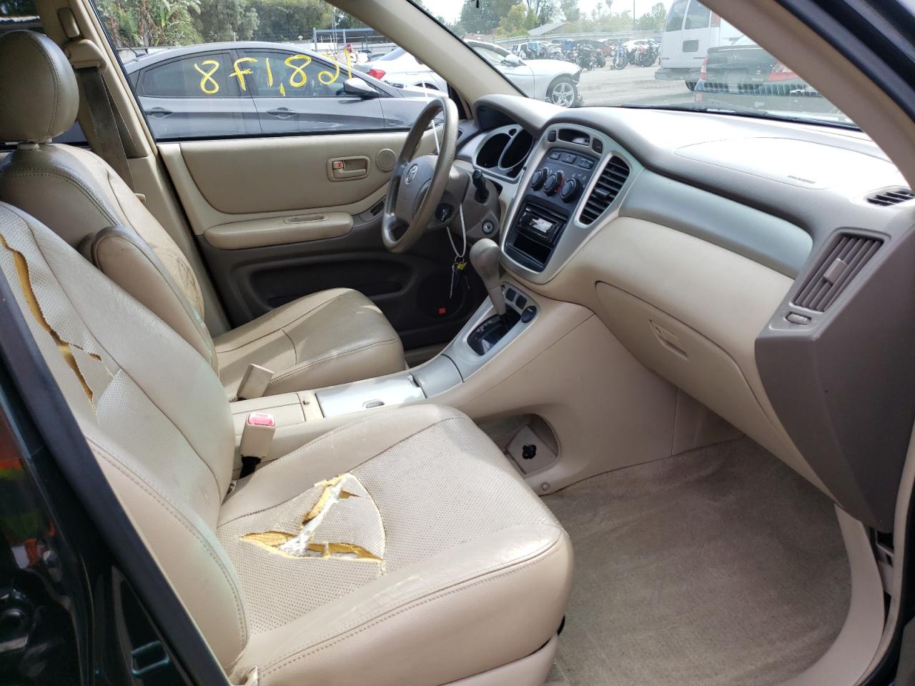 Photo 5 from auction – 2006 TOYOTA HIGHLANDER with VIN JTEEW21A860011498
