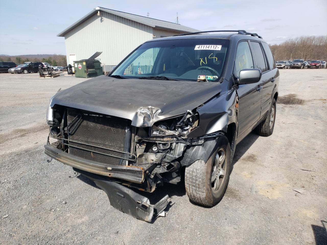 Photo 2 from auction – 2008 HONDA PILOT SE with VIN 5FNYF183X8B045630