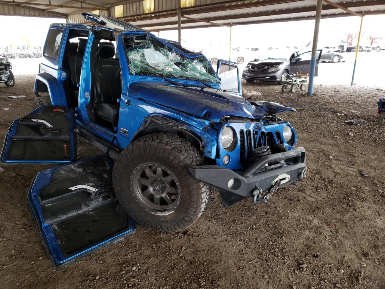 Photo 1 from auction – 2014 JEEP WRANGLER U with VIN 1C4HJWEG8EL182058