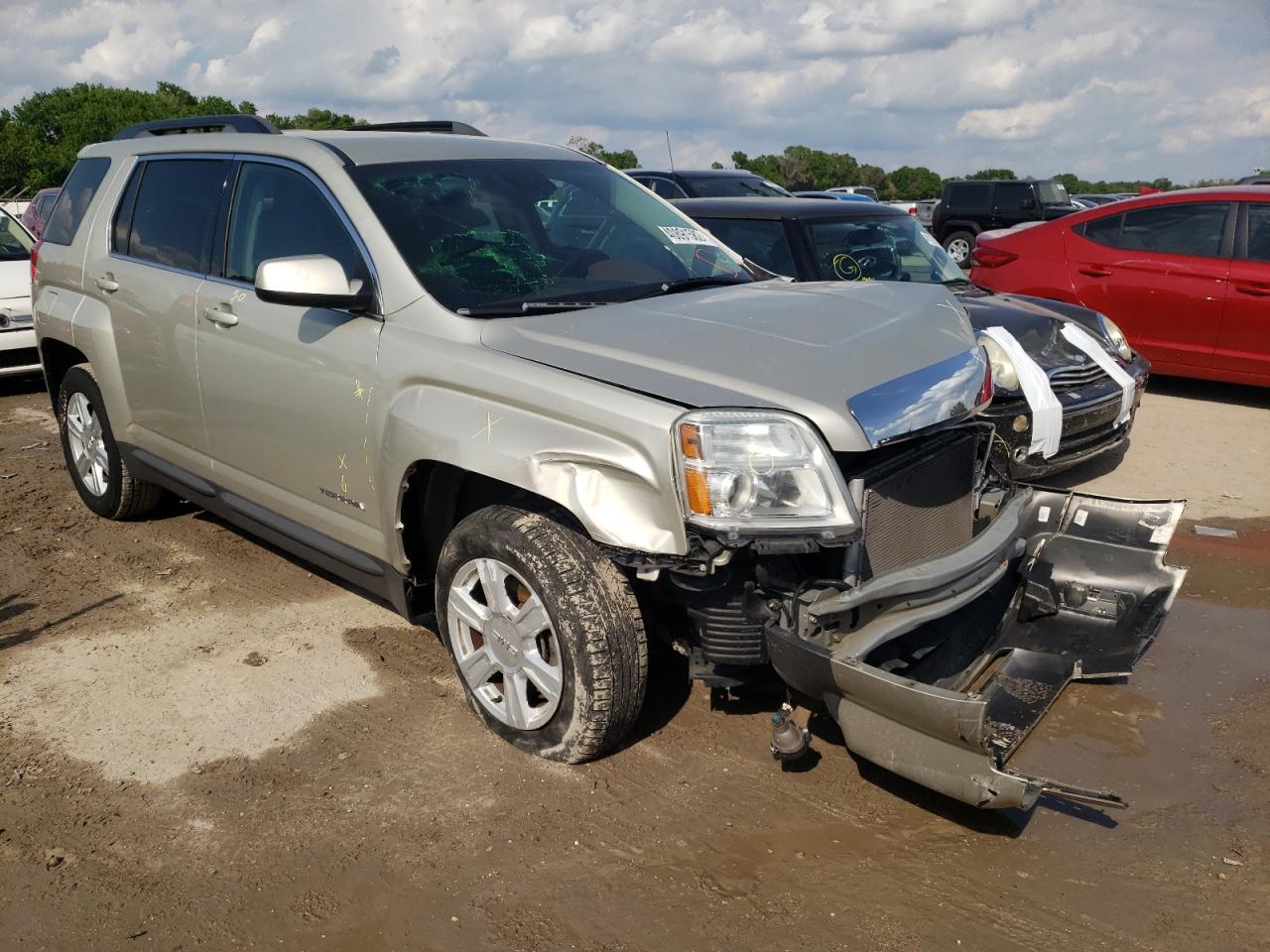 GMC TERRAIN SL 2015 with VIN 2GKALSEK3F6250614 - Photo from auction