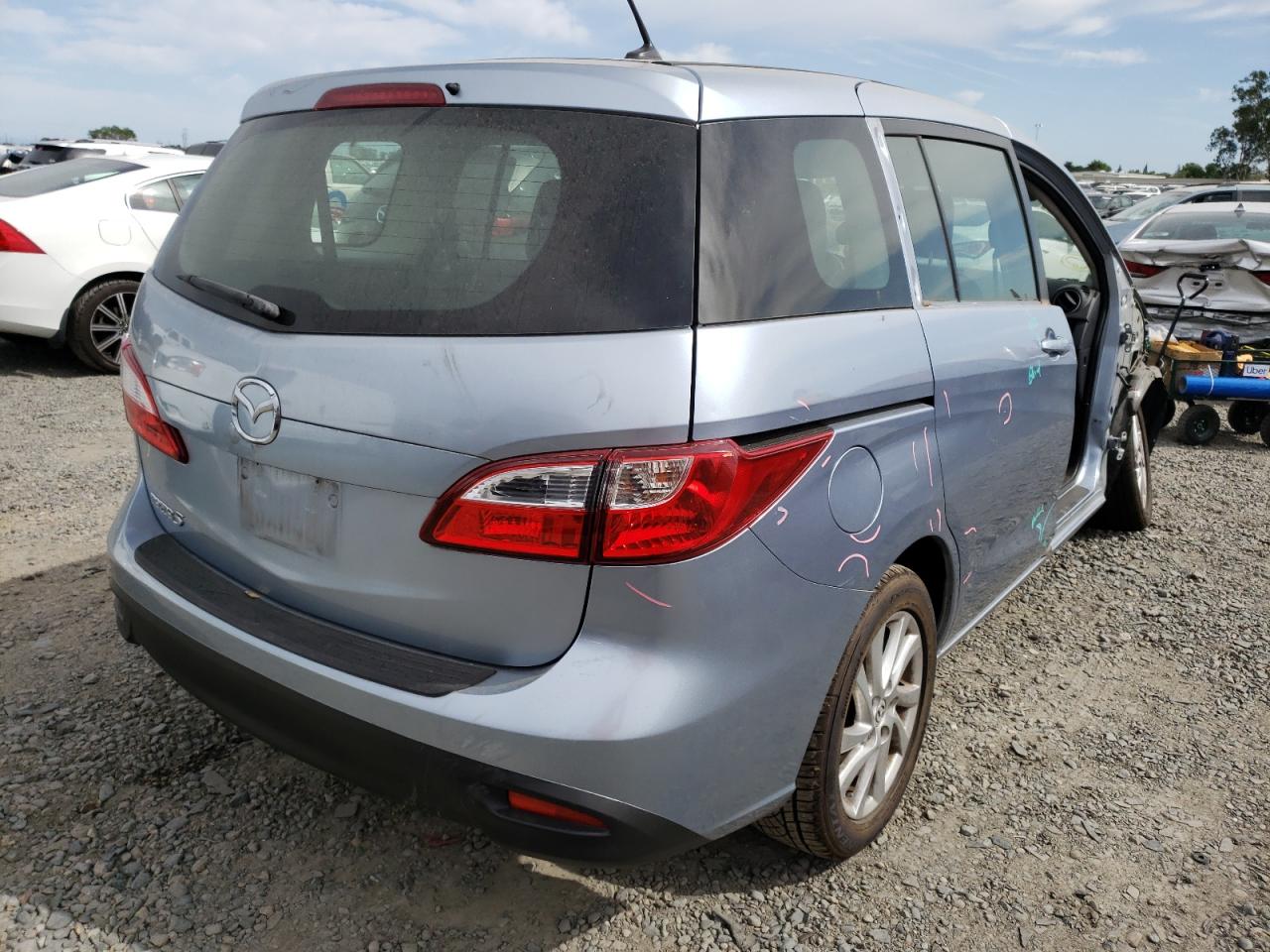 Photo 4 from auction – 2012 MAZDA 5 with VIN JM1CW2BL6C0102311