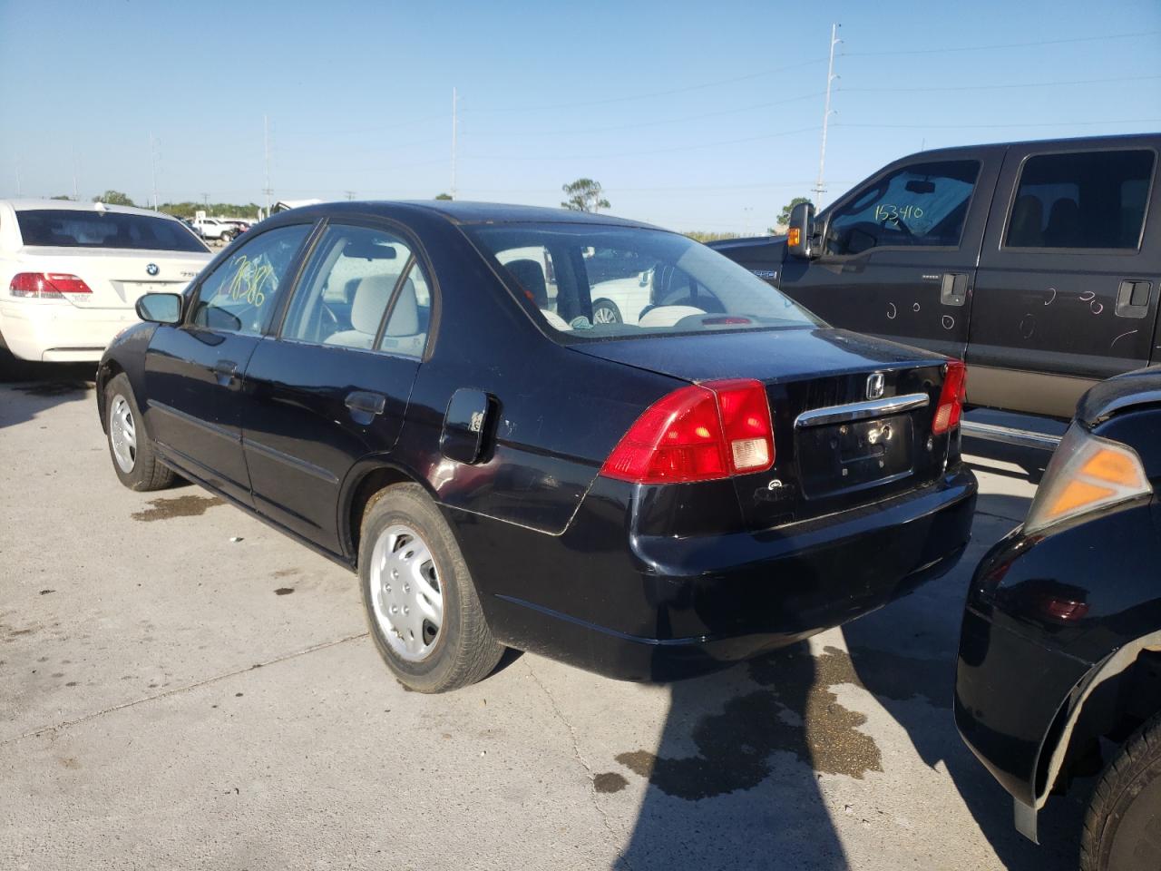 Photo 3 from auction – 2002 HONDA CIVIC DX with VIN 2HGES15182H532118
