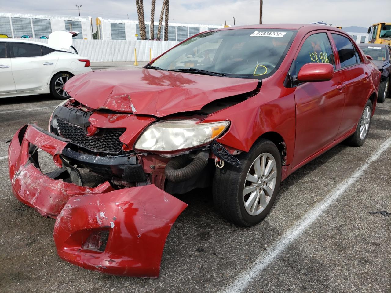 Photo 2 from auction – 2010 TOYOTA COROLLA BA with VIN 1NXBU4EE9AZ333893