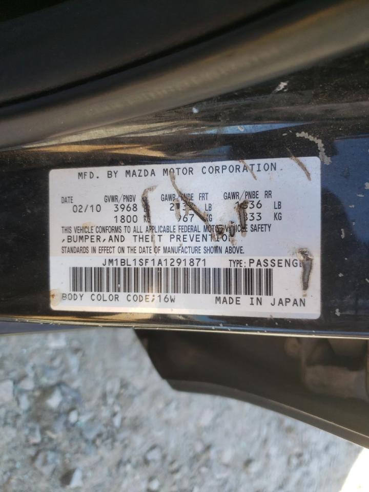 Photo 10 from auction – 2010 MAZDA 3 I with VIN JM1BL1SF1A1291871