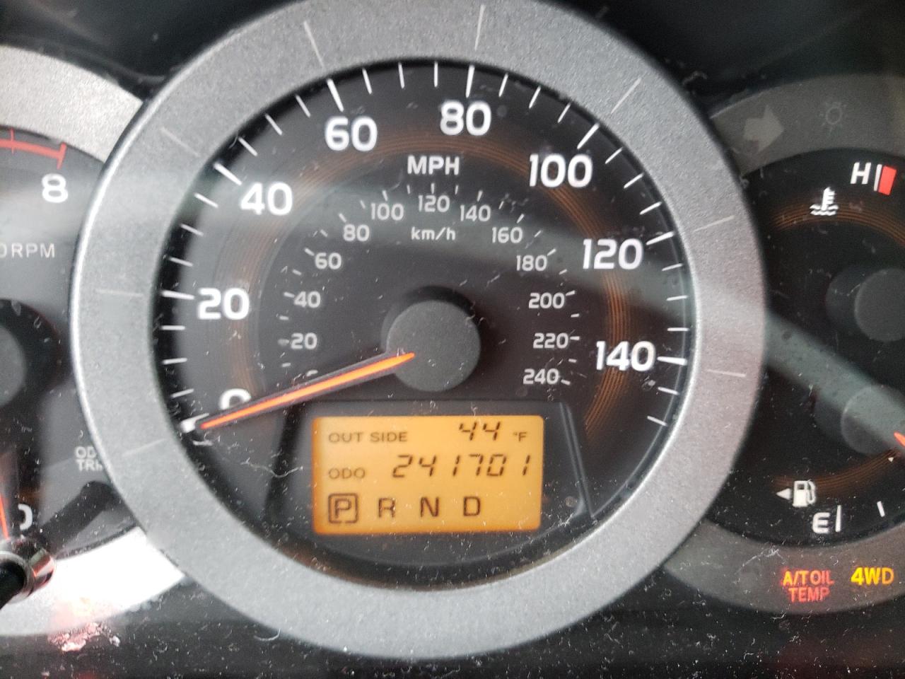 Photo 8 from auction – 2008 TOYOTA RAV4 LIMIT with VIN JTMBK31V785063478