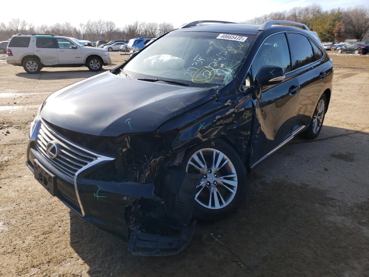 Photo 2 from auction – 2014 LEXUS RX 350 BAS with VIN JTJBK1BA4E2040511