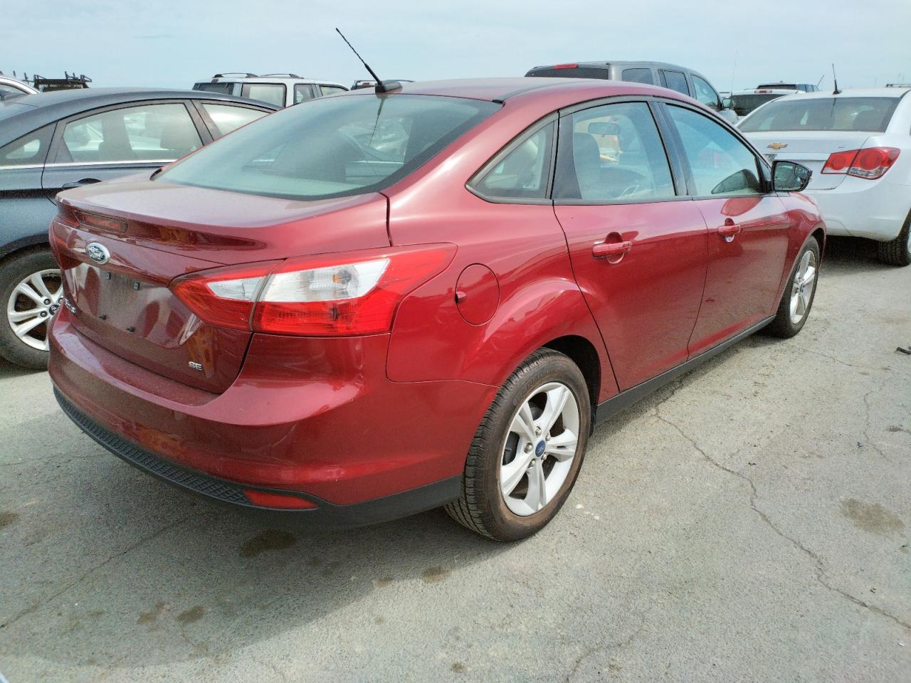 Photo 4 from auction – 2013 FORD FOCUS SE with VIN 1FADP3F23DL170919