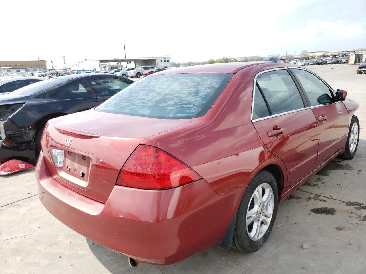 Photo 4 from auction – 2007 HONDA ACCORD SE with VIN 1HGCM56337A165563