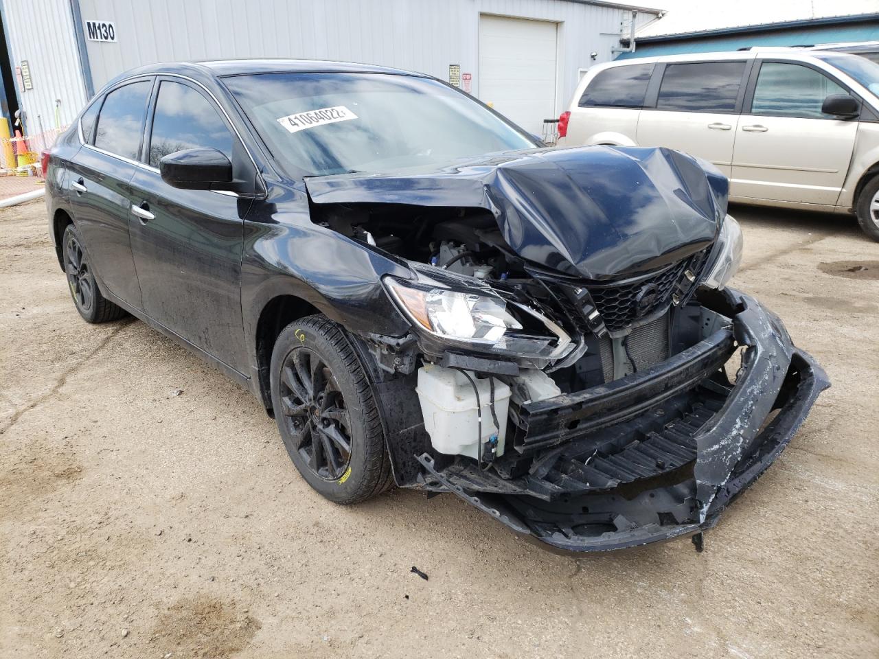 NISSAN SENTRA S 2017 with VIN 3N1AB7AP6HY343290 - Photo from auction
