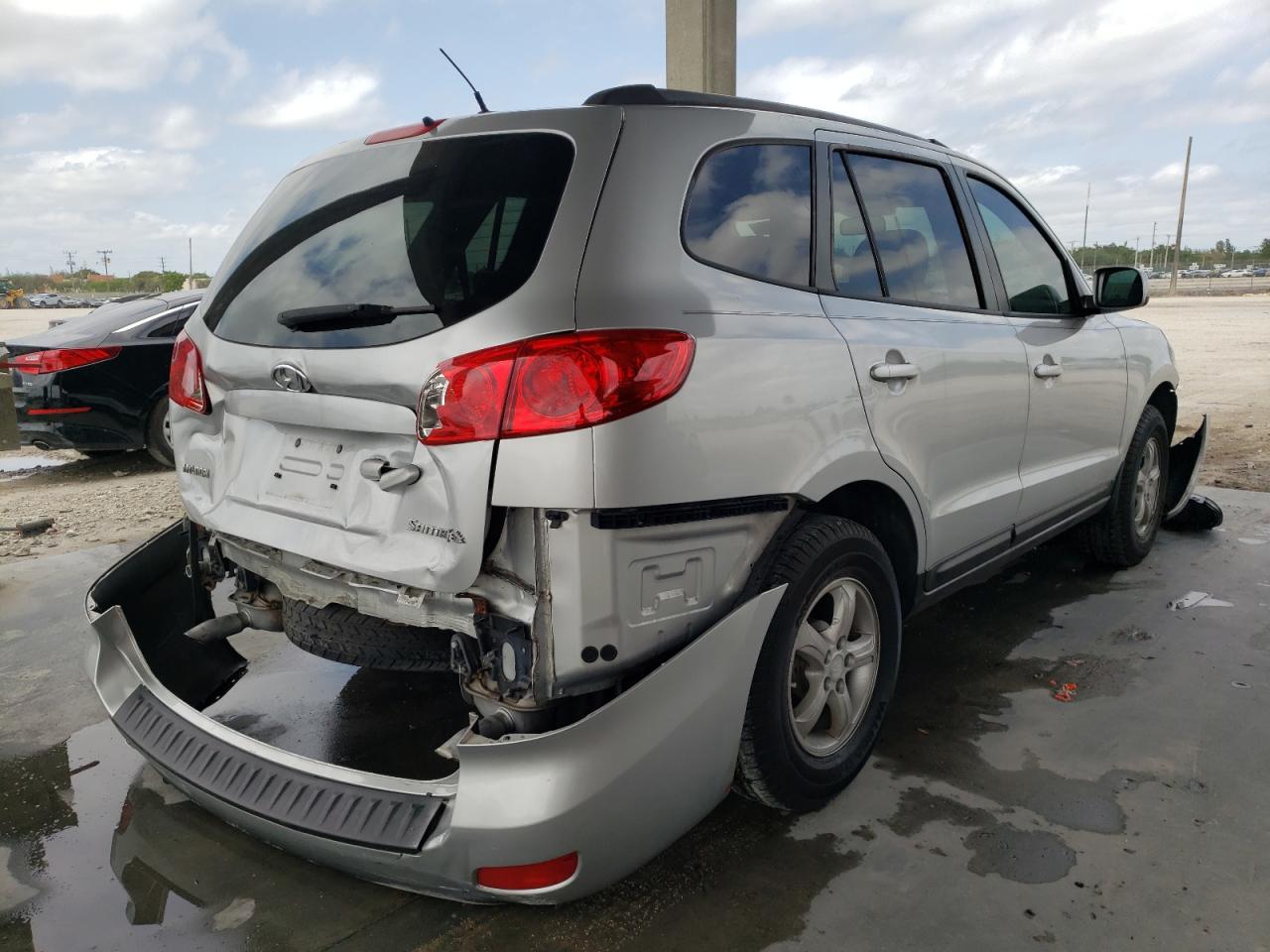 Photo 4 from auction – 2008 HYUNDAI SANTA FE G with VIN 5NMSG13D98H187145
