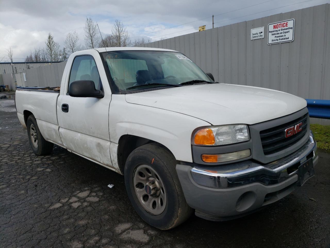 Photo 1 from auction – 2006 GMC NEW SIERRA with VIN 3GTEC14V06G144516