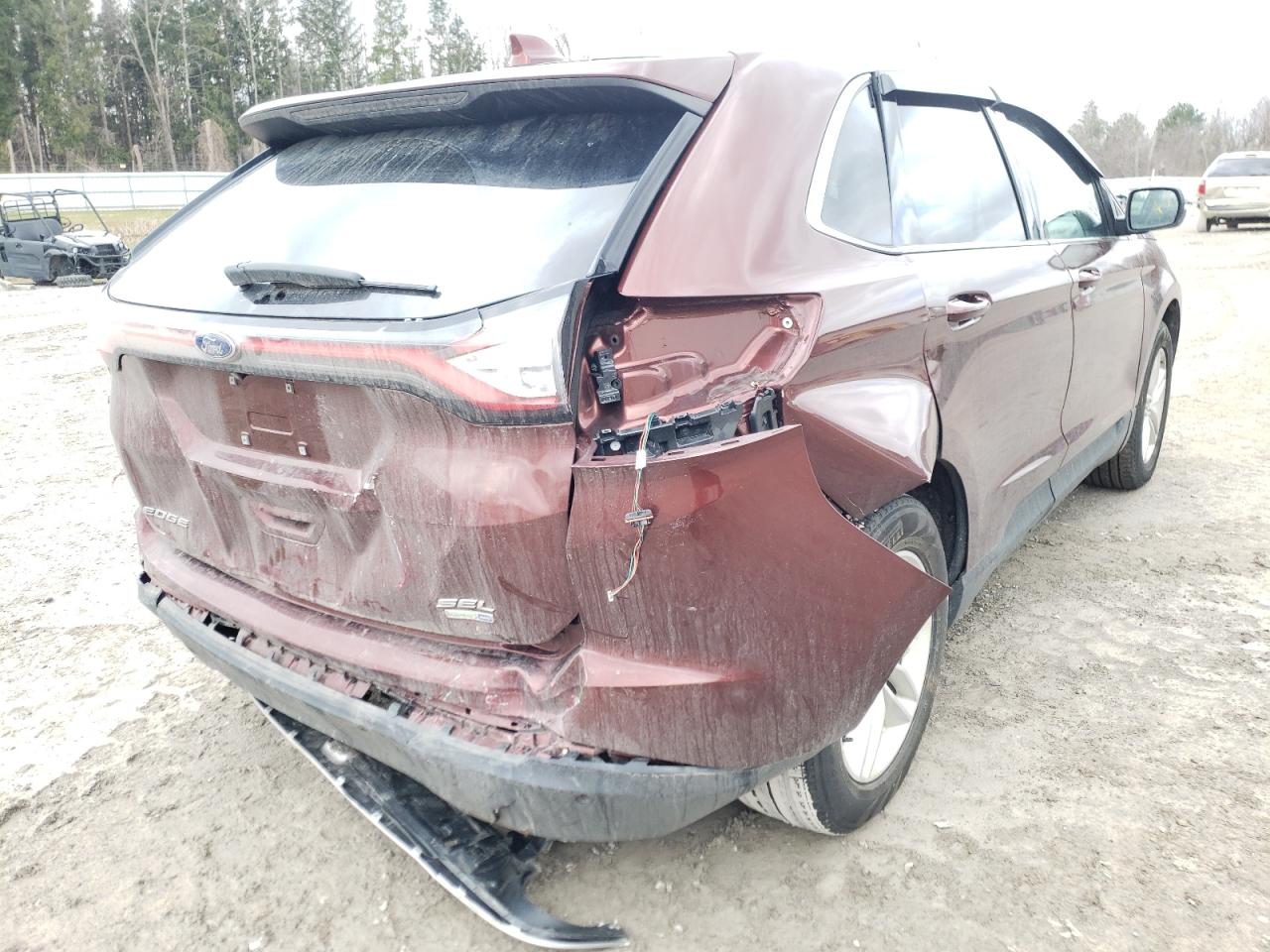 Photo 4 from auction – 2016 FORD EDGE SEL with VIN 2FMPK4J98GBC33271