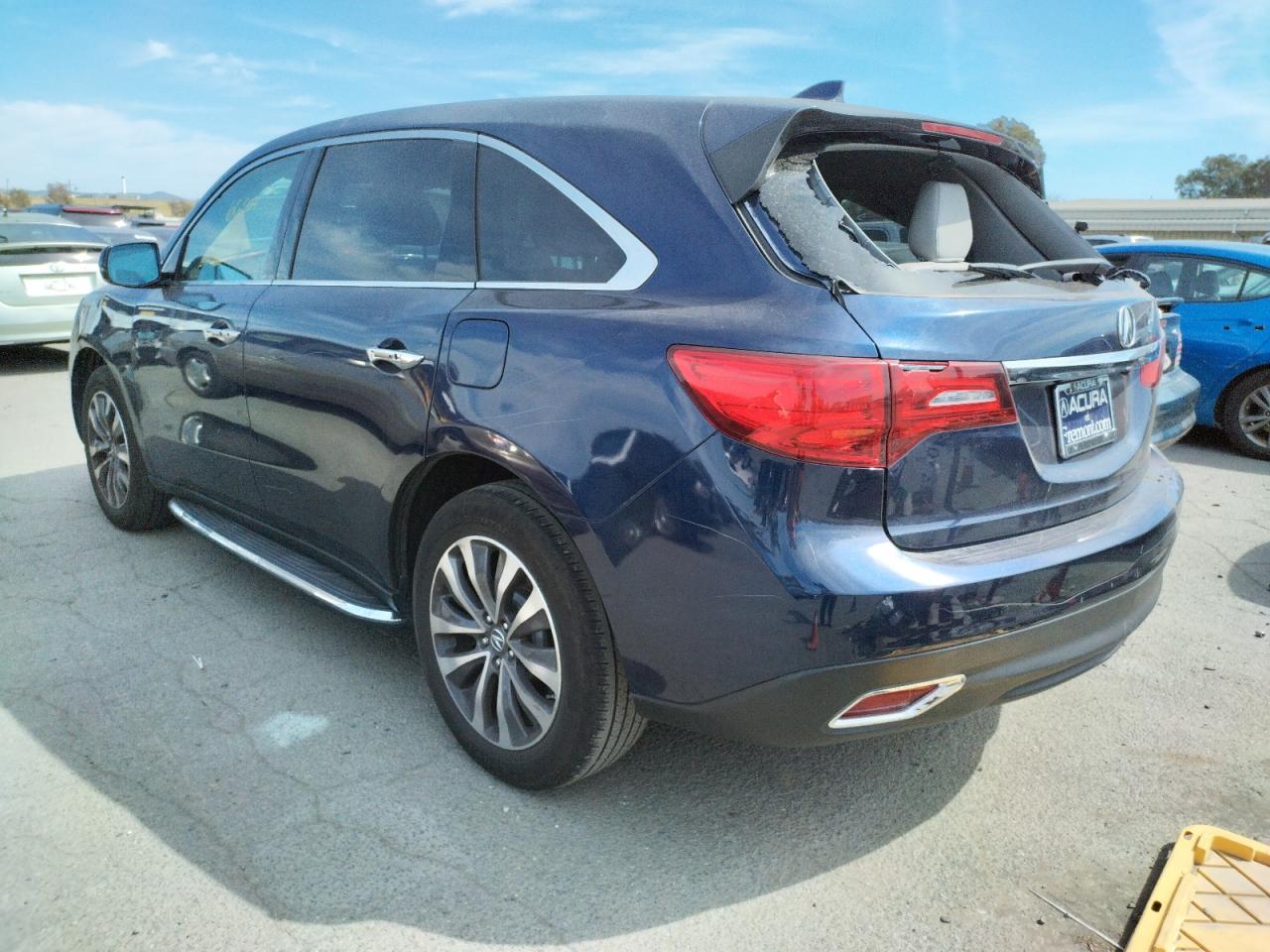 Photo 3 from auction – 2015 ACURA MDX TECHNO with VIN 5FRYD3H40FB009581