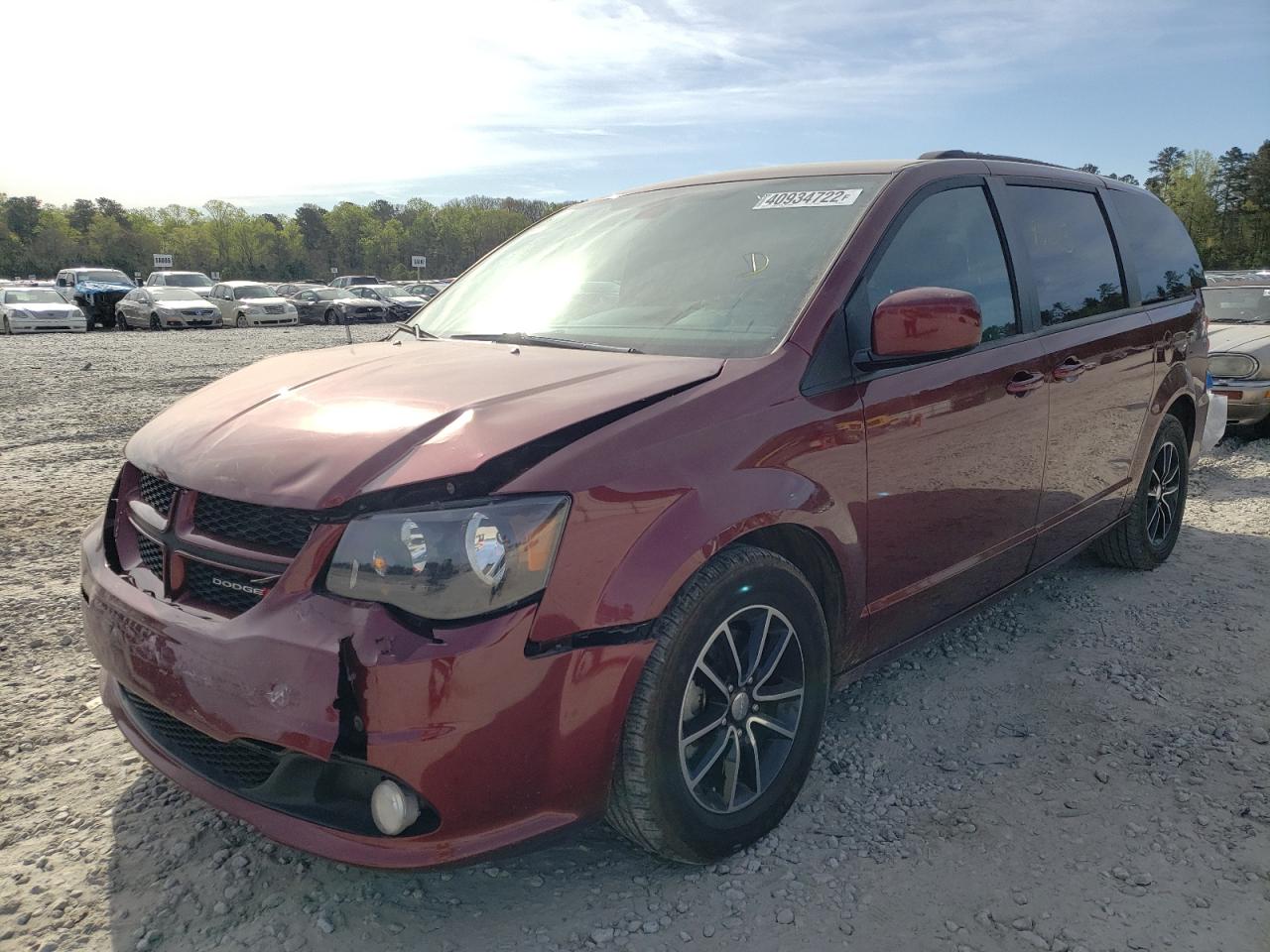 Photo 2 from auction – 2018 DODGE GRAND CARA with VIN 2C4RDGEG8JR282339