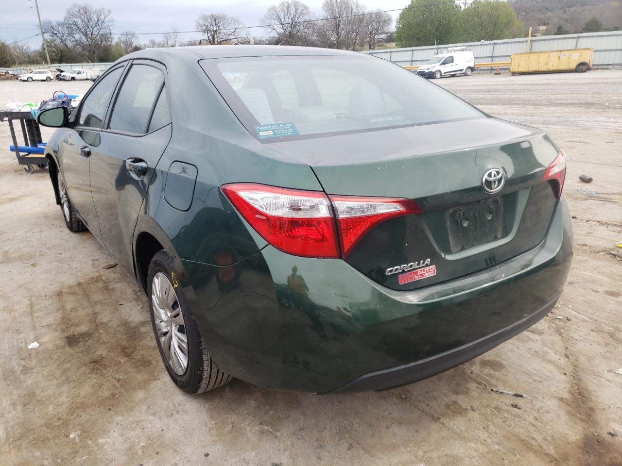 Photo 3 from auction – 2016 TOYOTA COROLLA with VIN 2T1BURHE3GC534563
