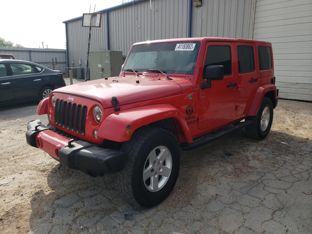 Photo 2 from auction – 2015 JEEP WRANGLER U with VIN 1C4BJWDG4FL749892