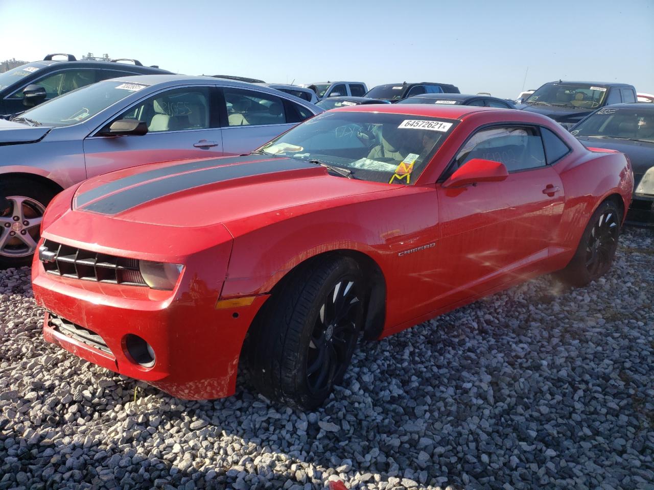 Photo 2 from auction – 2012 CHEVROLET CAMARO LT with VIN 2G1FB1E34C9197156