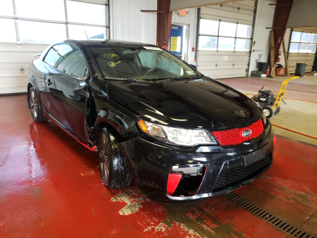 KIA FORTE SX 2011 with VIN KNAFW6A38B5386755 - Photo from auction