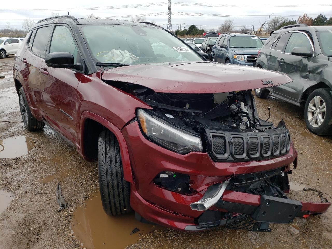 JEEP COMPASS LI 2022 с VIN 3C4NJDCB8NT114880 - Фото с аукциона