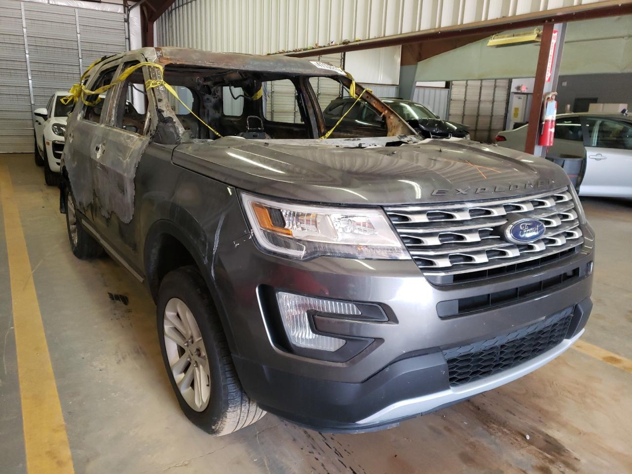FORD EXPLORER X 2017 with VIN 1FM5K7D88HGB16411 - Photo from auction
