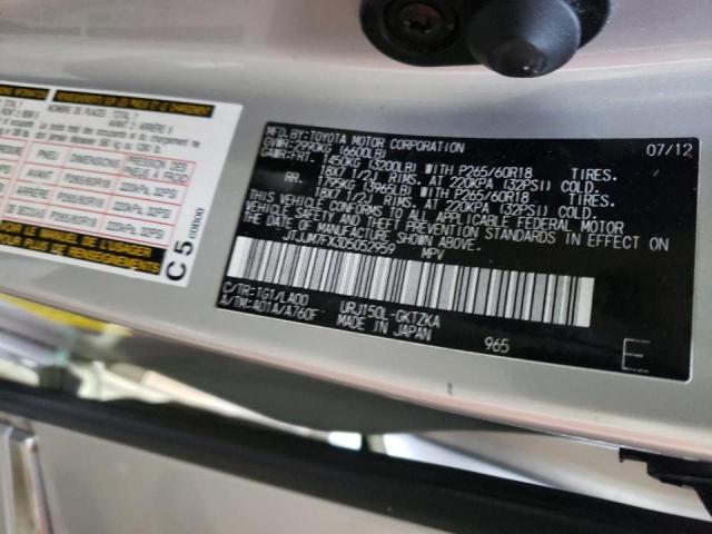 Photo 10 from auction – 2013 LEXUS GX 460 PRE with VIN JTJJM7FX3D5052959