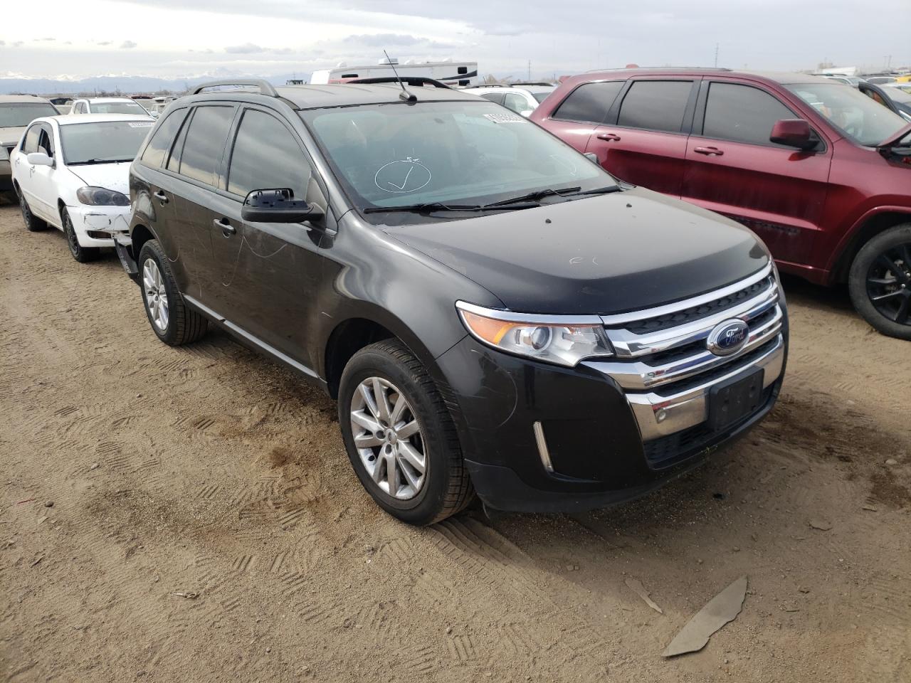 FORD EDGE SEL 2013 with VIN 2FMDK3JC6DBB86407 - Photo from auction