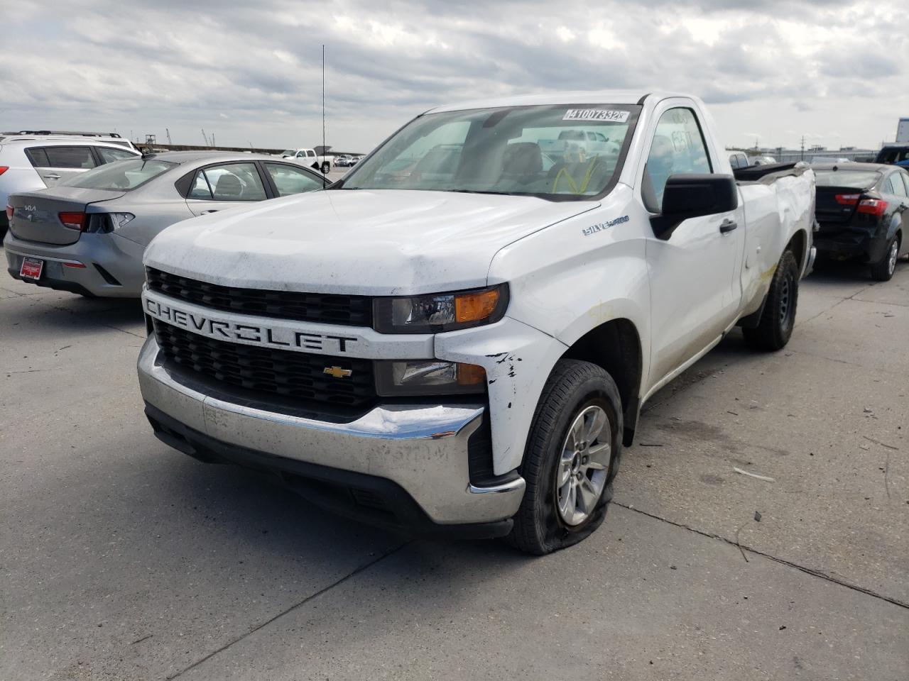 Photo 2 from auction – 2021 CHEVROLET SILVERADO with VIN 3GCNWAEF5MG355612