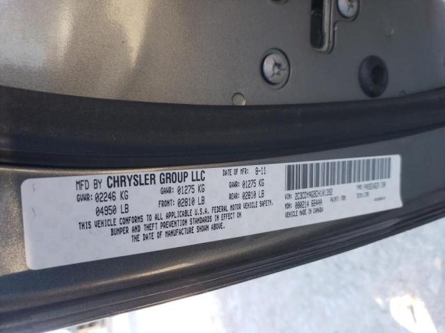 Photo 10 from auction – 2012 DODGE CHALLENGER with VIN 2C3CDYAG9CH101392