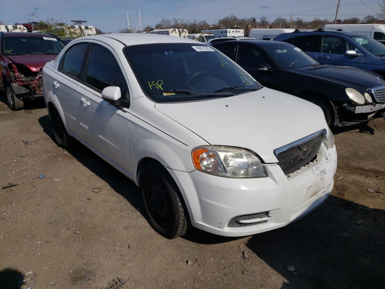 CHEVROLET AVEO LS 2011 with VIN KL1TD5DE8BB217265 - Photo from auction