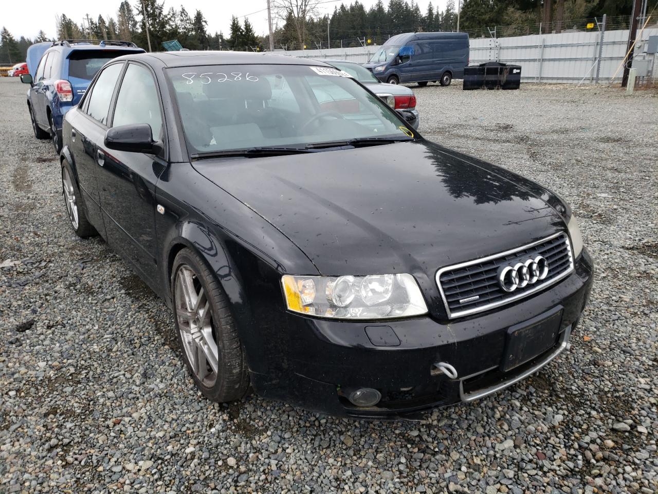 AUDI A4 1.8T QU 2004 with VIN WAULC68E74A184020 - Photo from auction