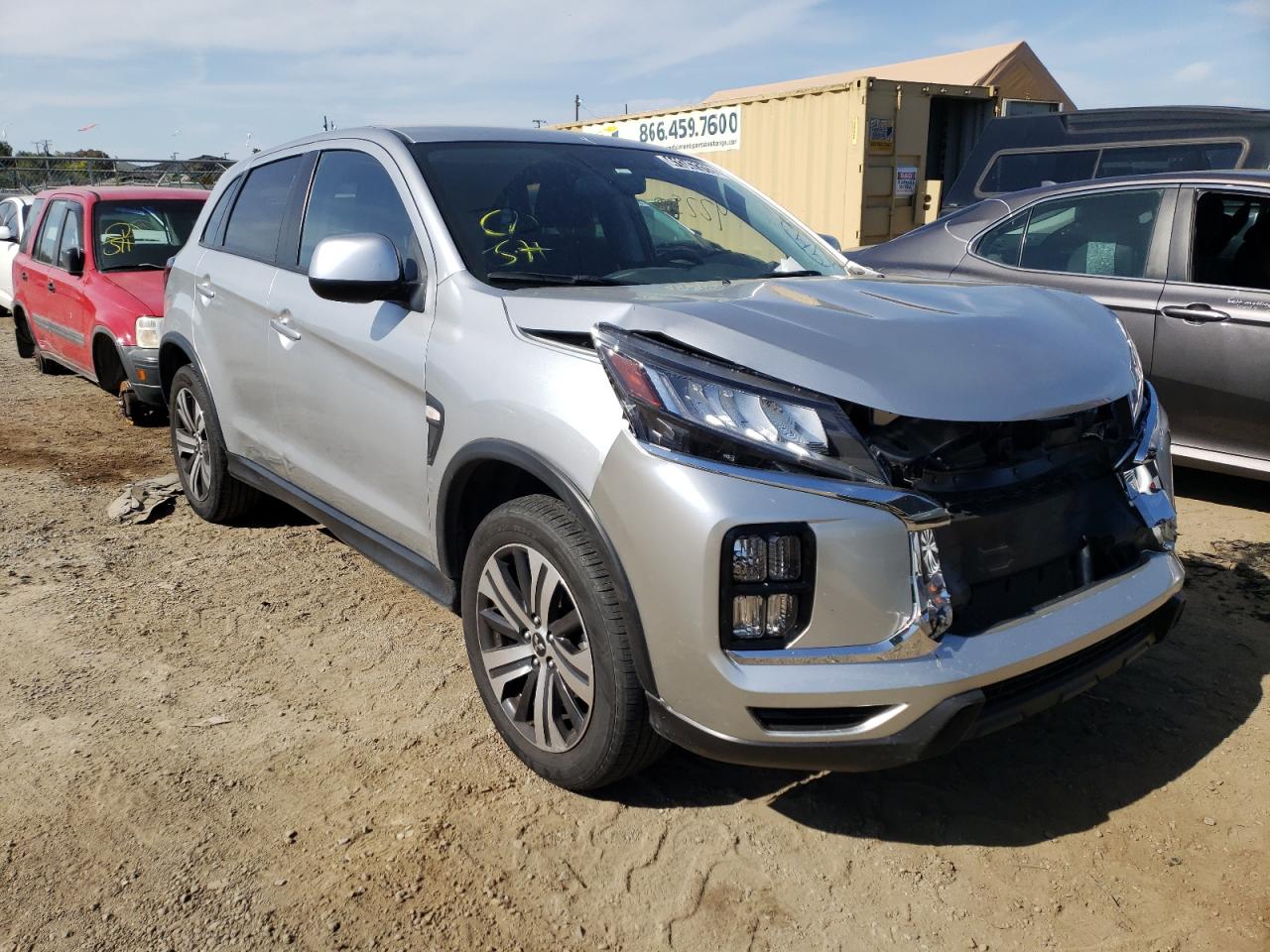 MITSUBISHI OUTLANDER 2020 with VIN JA4AR3AU2LU023624 - Photo from auction