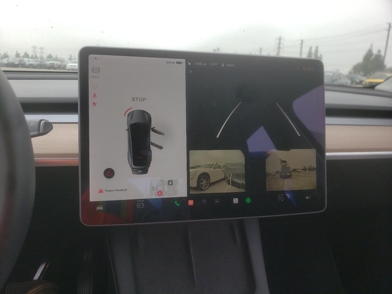 Photo 9 from auction – 2021 TESLA MODEL Y with VIN 5YJYGDEE4MF278563